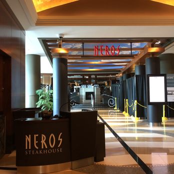 Neros Steakhouse - Neros doors open at 5:00 pm before a Friday night show at Caesars Windsor. - Steakhouses Near Me - Windsor, Ontario Neros Steakhouse - Neros doors open at 5:00 pm before a Friday night show at Caesars Windsor. - Steakhouses Near Me - Windsor, Ontario