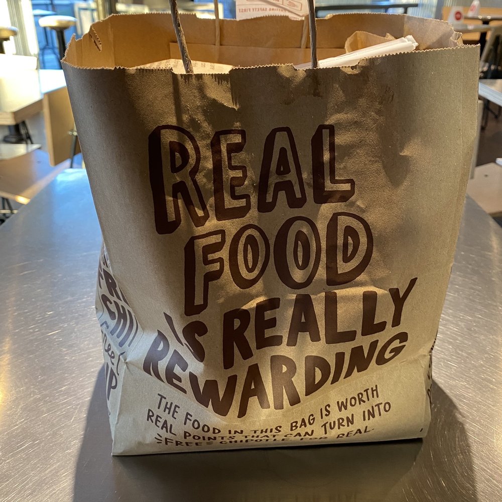 Chipotle Mexican Grill - Checked our order... waiting on drinks they forgot 3/9/21 - Mexican Near Me - Downey, California