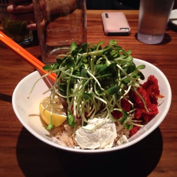 Fresh on Eglinton - Premium bowl/Beach with rice and goat cheese - Vegan Near Me - Toronto, Ontario Fresh on Eglinton - Premium bowl/Beach with rice and goat cheese - Vegan Near Me - Toronto, Ontario