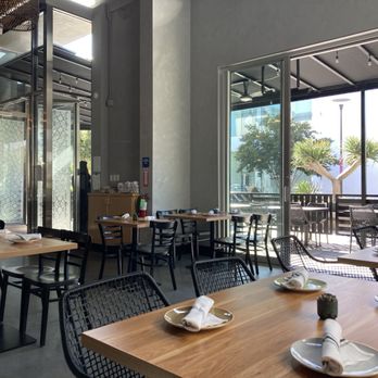 The Cut - View of the outdoor patio and mall - Cocktail Bars Near Me - Rancho Cucamonga, California