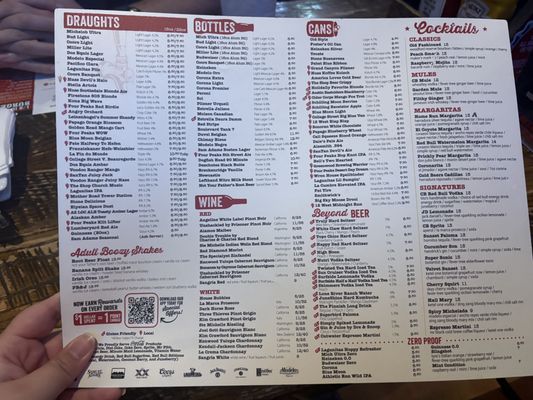 Menu photo 2 Cold Beers & Cheeseburgers Peoria, AZ Menu photo 2 Cold Beers & Cheeseburgers Peoria, AZ