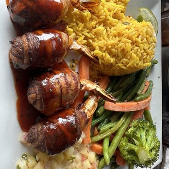 Conch Republic Seafood - Bacon wrapped stuffed shrimp - Seafood Near Me - Key West, Florida Conch Republic Seafood - Bacon wrapped stuffed shrimp - Seafood Near Me - Key West, Florida