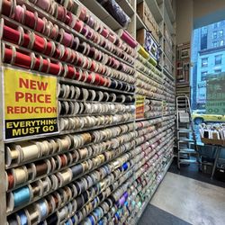 M&J Trimming - I'm so devastated they're closing. What a great place with helpful staff