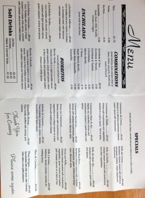 Menu photo 8 Fiesta Mexicana Dillon, MT Menu photo 8 Fiesta Mexicana Dillon, MT