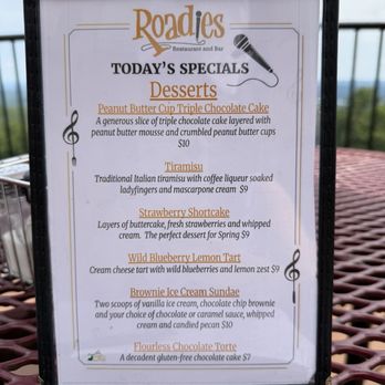 Roadies Restaurant and Bar - Menu - American Near Me - Jim Thorpe, Pennsylvania Roadies Restaurant and Bar - Menu - American Near Me - Jim Thorpe, Pennsylvania