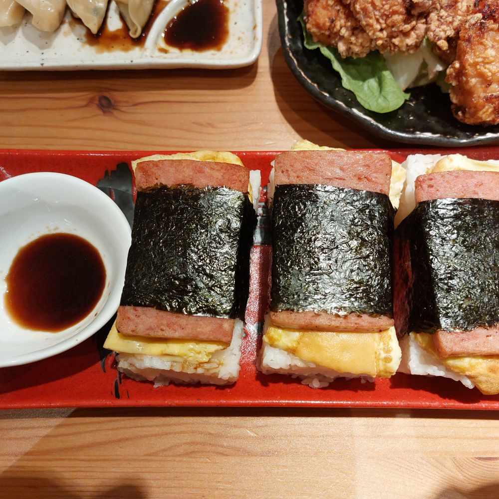 Tojo Kitchen - Spam and Egg Musubi - Ramen Near Me - Paramus, New Jersey Tojo Kitchen - Spam and Egg Musubi - Ramen Near Me - Paramus, New Jersey