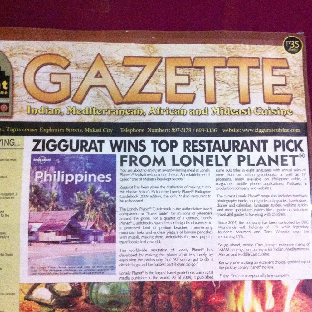 Ziggurat - Middle Eastern Near Me - Makati, NCR