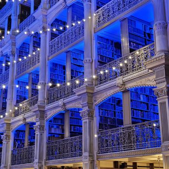George Peabody Library - Restricted access to the majority of this amazing library was frustrating - Libraries Near Me - Baltimore, Maryland