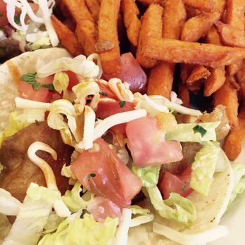 Fine Food Cuisine - Strong~ Current Beside Me...... [Fish Tacos W/ Pico De Gallo] - New American Near Me - Bronx, New York