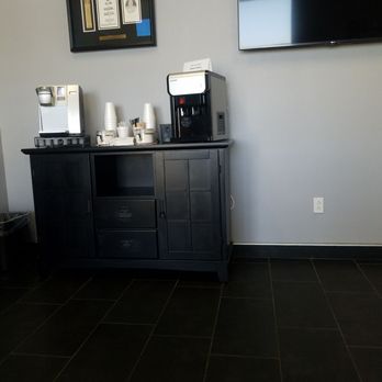 All Tech Automotive - The lounging area with t.v., coffee , and popcorn. - Auto Repair Near Me - Clovis, California