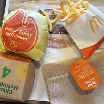McDonald's - Spicy McCrispy Meal - Fast Food Near Me - Dumfries, Virginia