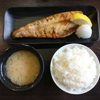Izakaya Ju - Hokke Lunch (Grilled Mackerel with Miso Soup and Rice) - Japanese Near Me - Markham, Ontario Izakaya Ju - Hokke Lunch (Grilled Mackerel with Miso Soup and Rice) - Japanese Near Me - Markham, Ontario