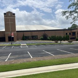 Green Valley Church - Entrance and Parking Lot