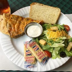 Our Special Touch Tearoom - Southwestern Quiche, Side Salad and Homemade Bread