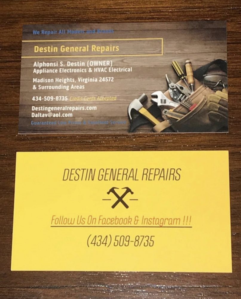 Slide of Destin General Repairs