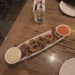 Pretzel Crusted Calamari