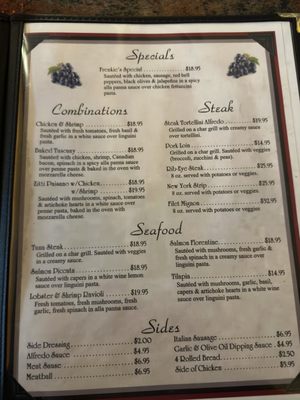 Menu photo 2 Frenkie's Pasta and Pizza Hillsboro, TX Menu photo 2 Frenkie's Pasta and Pizza Hillsboro, TX