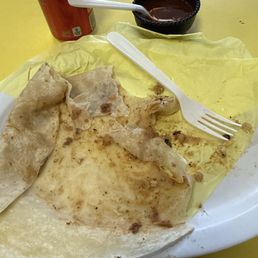 It was a Carne Asada breakfast burrito It was delicious, food definitely cooked with love, felt like I was a kid again eating at Grandmas It was a Carne Asada breakfast burrito It was delicious, food definitely cooked with love, felt like I was a kid again eating at Grandmas