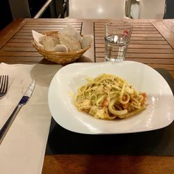 Ristorante Balena - scialatielli allá carbonara di mare e tartufo