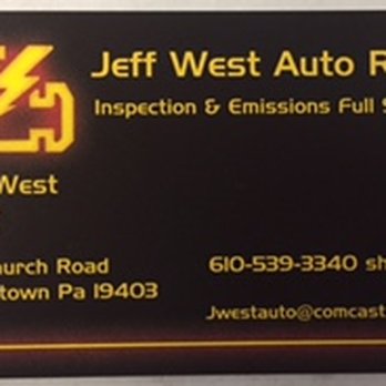Jeff West Auto Repair - Auto Repair Near Me - Eagleville, Pennsylvania Jeff West Auto Repair - Auto Repair Near Me - Eagleville, Pennsylvania