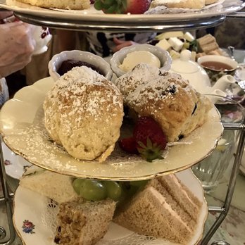 English Rose Tea Room - "The nursery" including a small pot of tea of your choice, yum! - British Near Me - Carefree, Arizona