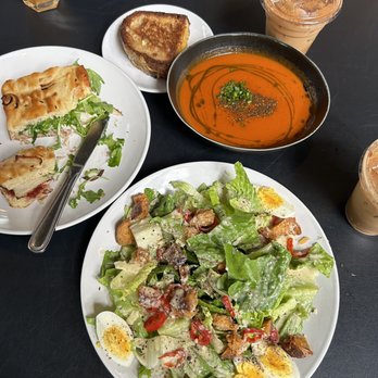 MoonGoat Coffee Roasters - caesar salad, turkey and brie sandwich, grilled cheese and tomato soup, churro lattes - Coffee Roasteries Near Me - Costa Mesa, California MoonGoat Coffee Roasters - caesar salad, turkey and brie sandwich, grilled cheese and tomato soup, churro lattes - Coffee Roasteries Near Me - Costa Mesa, California