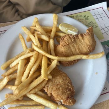 Stars Restaurant - Kids chicken strips it brings 3 - Salad Near Me - Ukiah, California Stars Restaurant - Kids chicken strips it brings 3 - Salad Near Me - Ukiah, California