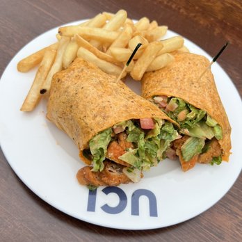 UClub Bistro - Buffalo chicken wrap - Sandwiches Near Me - Irvine, California UClub Bistro - Buffalo chicken wrap - Sandwiches Near Me - Irvine, California