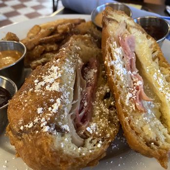 Cafe Orleans - Battered & Fried Monte Cristo - Cajun/Creole Near Me - Anaheim, California Cafe Orleans - Battered & Fried Monte Cristo - Cajun/Creole Near Me - Anaheim, California