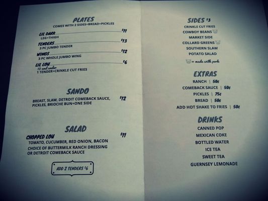 Menu photo 3 Little Lou's Hot Chicken Berkley, MI