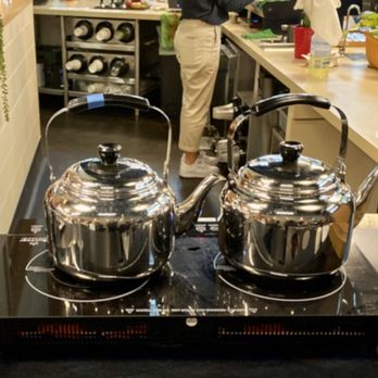elaichi co. - Chai brewing away... - Coffee & Tea Near Me - Berkeley, California