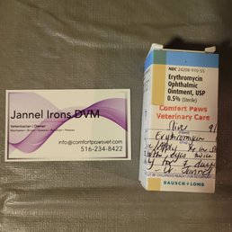 Her card