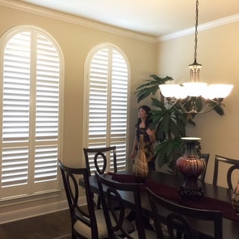 Image Blinds - Arch shutters in the Dining room - Shades & Blinds Near Me - Round Rock, Texas Image Blinds - Arch shutters in the Dining room - Shades & Blinds Near Me - Round Rock, Texas