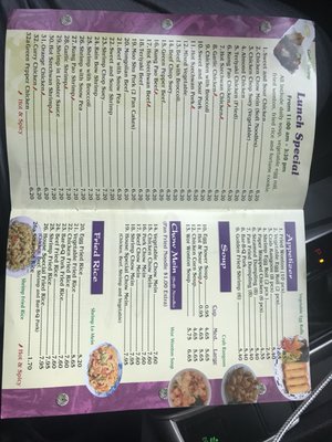 Menu photo 5 China Express Pasadena, CA