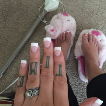 T Nails & Spa - White tip and pedicure - Nail Salons Near Me - Charlotte, North Carolina T Nails & Spa - White tip and pedicure - Nail Salons Near Me - Charlotte, North Carolina