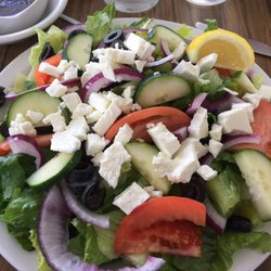 Legges Restaurant - And Greek salad. Yum!!