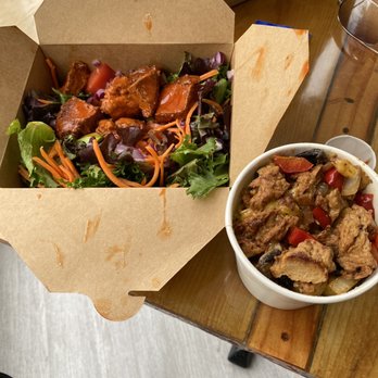 Refocused Vegan - Loaded Mac and Buffalo Chicken Salad - Vegan Near Me - Baltimore, Maryland Refocused Vegan - Loaded Mac and Buffalo Chicken Salad - Vegan Near Me - Baltimore, Maryland