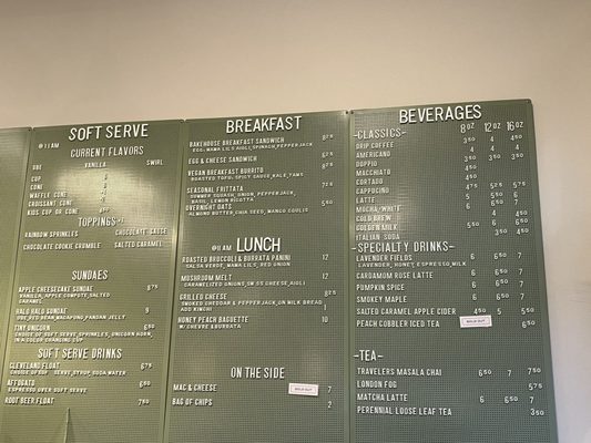 Menu photo 7 The Flora Bakehouse Seattle, WA
