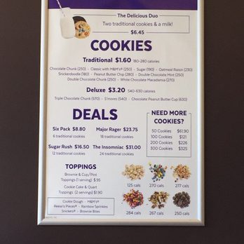 Insomnia Cookies - Menu #2 - Desserts Near Me - Orlando, Florida Insomnia Cookies - Menu #2 - Desserts Near Me - Orlando, Florida