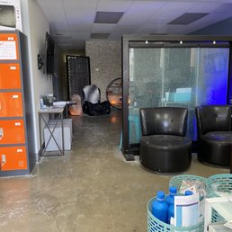 View when you walk in. Lobby area.