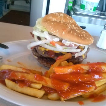 Bayside Cafe - Double bacon cheeseburger. Very nice. - Coffee & Tea Near Me - San Francisco, California Bayside Cafe - Double bacon cheeseburger. Very nice. - Coffee & Tea Near Me - San Francisco, California