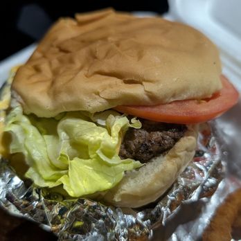 Cook Out - small burger // Cookout * BHM, AL - Fast Food Near Me - Birmingham, Alabama