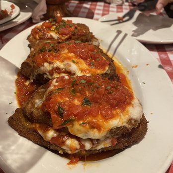 Buca di Beppo Italian Restaurant - Soggy eggplant parm - Italian Near Me - St. Paul, Minnesota