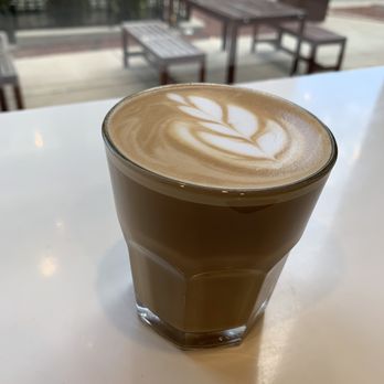 Zion Coffee Bar - Ginger miso caramel latte - Coffee & Tea Near Me - Peoria, Illinois