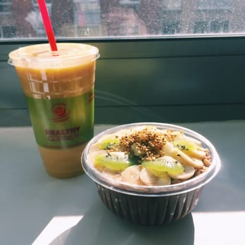 Smiler's - Hawaiian acai bowl and moonwalk smoothie. - Delis Near Me - New York, New York Smiler's - Hawaiian acai bowl and moonwalk smoothie. - Delis Near Me - New York, New York