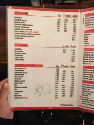 Menu photo 2 Cortijo de Pepe Malaga, MA