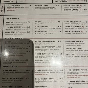 Matsunori Handroll Bar - Menu - Sushi Bars Near Me - Queens, New York Matsunori Handroll Bar - Menu - Sushi Bars Near Me - Queens, New York