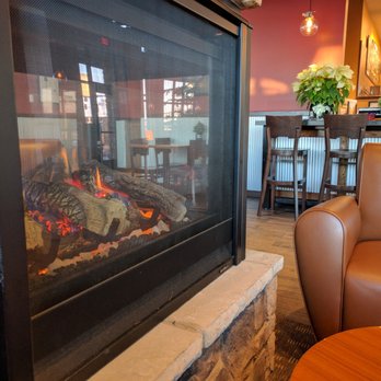 Dunn Brothers Coffee - a fireplace in a coffeehouse - Coffee & Tea Near Me - Burlington, Iowa Dunn Brothers Coffee - a fireplace in a coffeehouse - Coffee & Tea Near Me - Burlington, Iowa