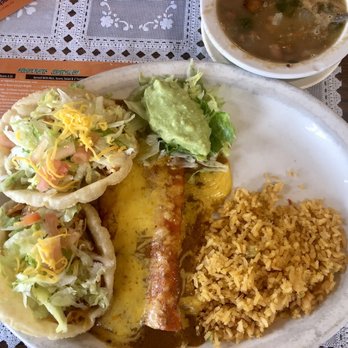La Cabana Mexican Restaurant - #1 Plate, 2 Cheese Enchilada, 2 Chicken Puffy Tacos, guacamole, rice & charro beans. - Mexican Near Me - San Antonio, Texas La Cabana Mexican Restaurant - #1 Plate, 2 Cheese Enchilada, 2 Chicken Puffy Tacos, guacamole, rice & charro beans. - Mexican Near Me - San Antonio, Texas