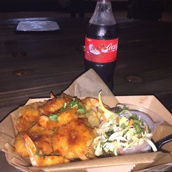 Frisco Rail Yard - Shrimp and Chips... Delicious!!! - Food Trucks Near Me - Frisco, Texas